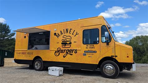 Maine Food Trucks Catering — Mainely Burgers