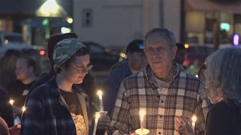 Mainers gather for Sunday mass to pray, reflect days after a mass shooting left 18 dead