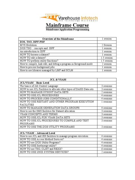 Mainframe course material pdf.  In some A typical Z hardware configura...