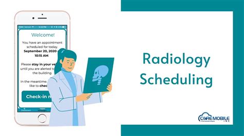 Mainline radiology scheduling. 