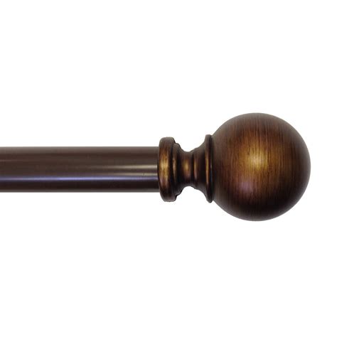 Find many great new & used options and get the best deals for 2 Mainstays Twist and Fit Decorative Curtain Rod- Satin Nickel Ball at the best online prices at eBay! Free …. 