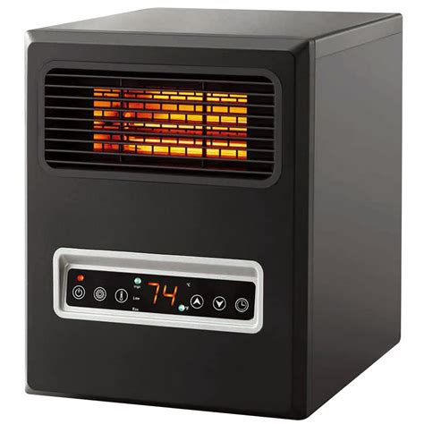 With its front air intake design, this heater can be 