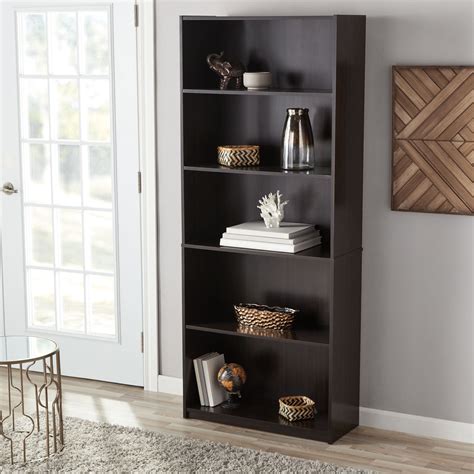 Mainstays shelves. If you purchased this bookcase before Jan. 2023 and/or your hardware package contains an Allen Key, please see instructions titled "Mainstays 5-Shelf Bookcase (purchased before Jan. 2023)". WM USA AI_MS 5 Shelf Bookcase_Change Cam Bolt {2023.03.10}.pdf 