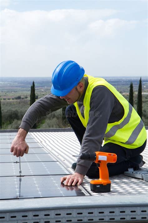 Maintenance Worker Stockfoto