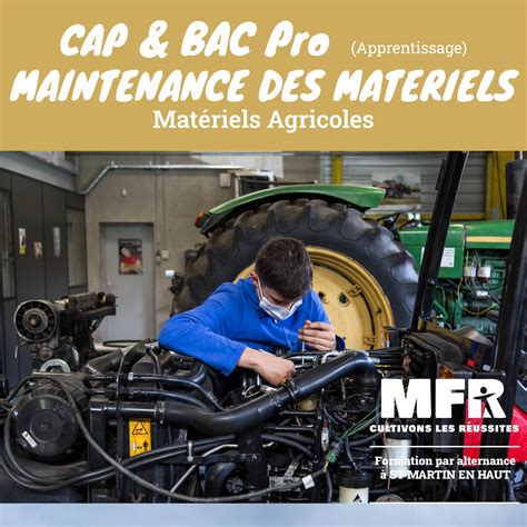 Maintenance de matériel Bac Pro