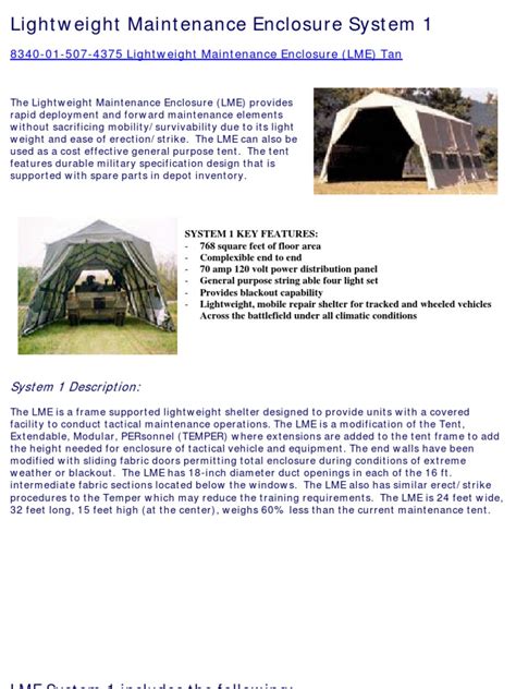 Maintenance enclosure.  Key This document provides the operator's, unit, and d...