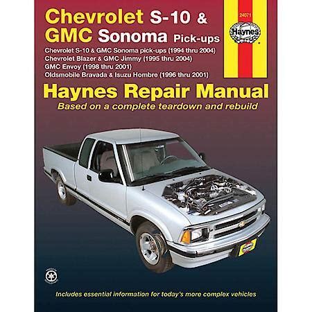 Maintenance guide on 1991 gmc sonoma. - Answer key to accompany the student activities manual for reseau communication int201gration intersections.