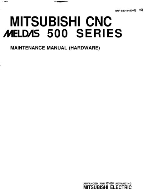 Maintenance manual mitsubishi cnc meldas 500. - 1999 holden astra ts city werkstatthandbuch.