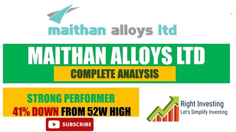 Maithan Alloys Share Price