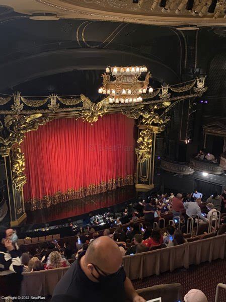 Majestic Theatre Rear Mezzanine View From Seat - SeatPlan