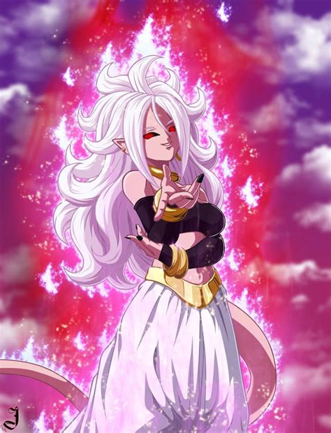 Majin Android 21 by Ztfun Dragon ball super manga, Anime dragon ball