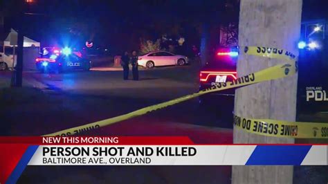 Major Case Squad investigating fatal shooting in Overland