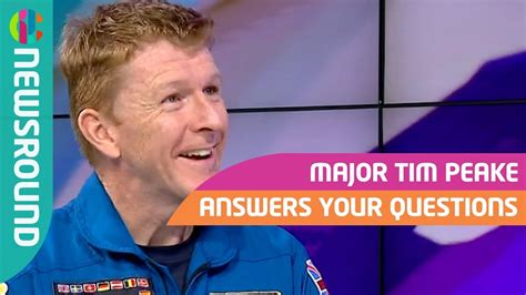 Major Tim Peake answers YOUR questions! - YouTube