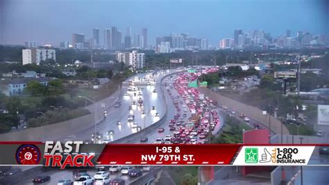 Major collision on I-95 SB causes massive traffic delays during morning commute