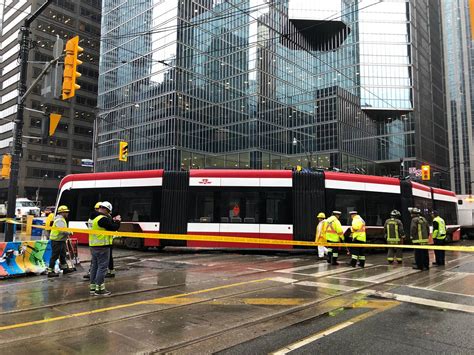 Major downtown intersection shutdown this week for TTC streetcar track work