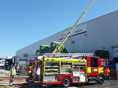 Major fire breaks out at Ocado warehouse after three robots …