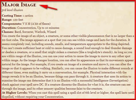 Major image 5e.  The image appears at a spot that 5e SRD:Major Image This material...