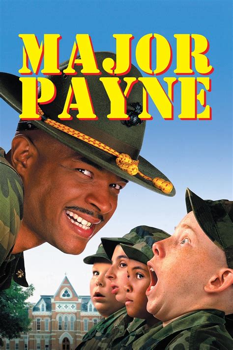 Major payne film. 1995. Comedy. 1h 35m. Major Benson Winifred Payne is being discharged from the Marines. Payne is a killin' machine, but the wars of the world are no longer fought on the battlefield. (imdb) Director: Nick Castle. Starring: Damon Wayans Scott Bigelow Joda Blaire More. Probable score. 