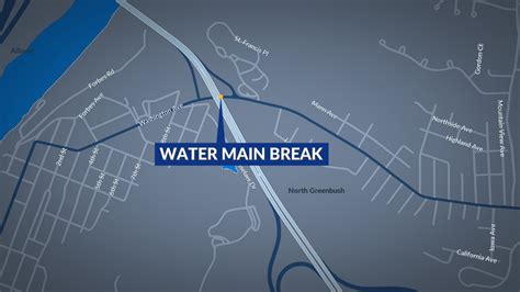 Major water break reported in Rensselaer