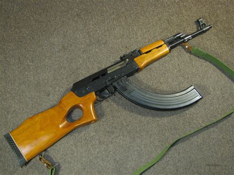 Mak-90. SKSMopar. 45 posts · Joined 2020. #16 · Oct 17, 2022. Since this has gone off the rails a bit I will offer this. I recently purchased a stamped MAK 90 square cut, unfired (no box) with very nice custom cherry furniture and the original Chinese thumbhole stock and handguards for $1300 shipped. 