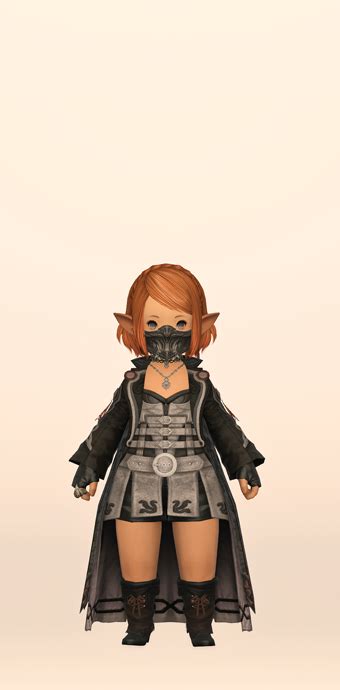 The Eorzea Database Makai Harrower&#39;s Facemask page.. 