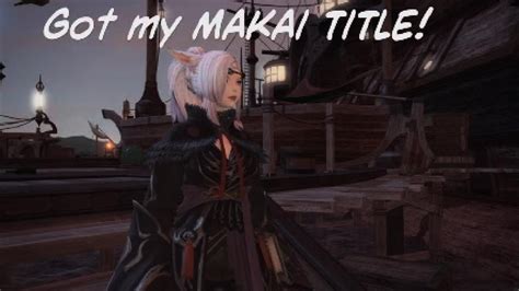 Makai titles ffxiv. There's one in each of the three starting cities. In Gridania, he's near the Amphitheater. If you don't have the title, sounds like you're out of luck. The gear otherwise does not exist in the game any longer, and the only way currently for the game to check if you qualify to still receive the gear is by having the title attached to your ... 