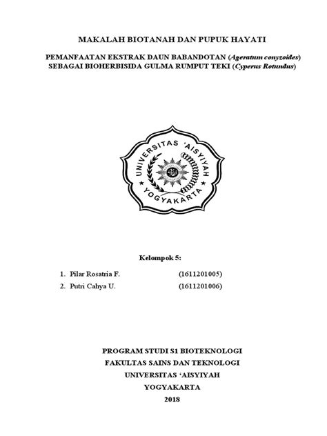 Makalah Biopestisida PDF - Scribd