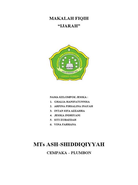 Makalah Fiqih IJARAH, ARIYAH, RAHN, HIWALAH DAN JI’ALAH” …