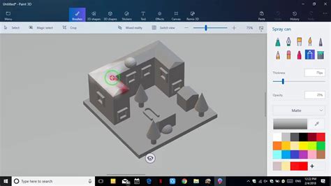 Make 3D Home Layout With Paint 3D Just In 6 Min