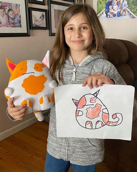 Make A Stuffed Animal From Drawing