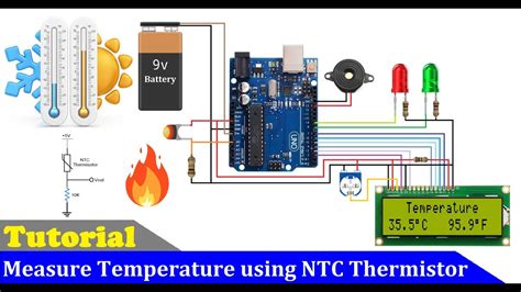 Make An Arduino Temperature Sensor Using Thermistor Circuit, 54 OFF