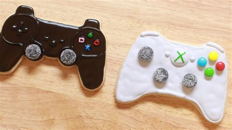 Make Game Console Controller Cookies Recipe Station