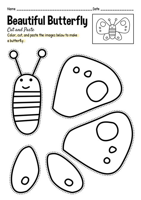Make Learning Fun With These Cut And Paste Worksheets Style Worksheets