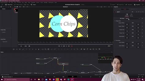Make Motion Graphics in DaVinci Resolve 17.2 Vector Shapes Tutorial