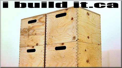 Make These Wooden Storage Boxes - YouTube