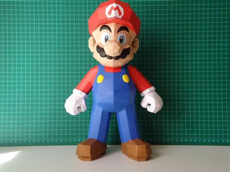 Make Your Own Super Mario Paper Craft Gadgetsin