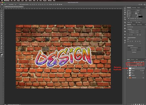 Make a Graffiti Text Effect in Photoshop Design Bundles