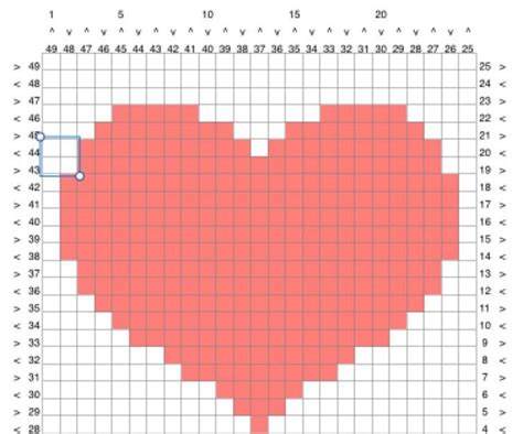 Make a Graphgan Chart Using a Spreadsheet Graph crochet, C2c crochet pattern free, Crochet