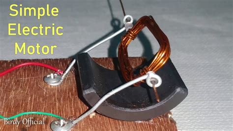 Make a Simple DC motor with easy and Step by Step instructions