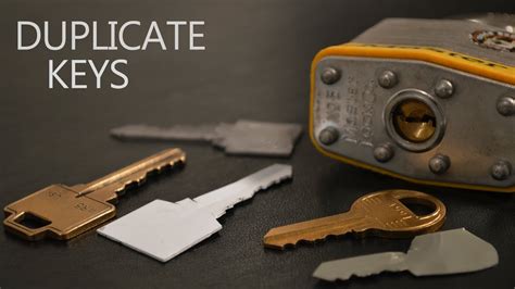 Make a copy of a key. Sep 20, 2018 ... Certain hardware stores won't duplicate a key stamped with a do not copy message. However, locksmiths will usually make the copies for you. They ... 
