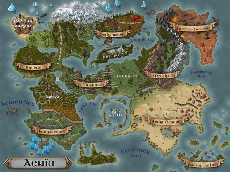 Make a fantasy map. Wonderdraft and Inkarnate are both good. Wonderdraft is a one-time purchase software while Inkarnate is browser-based that has a free and a pro version (subscription). Then combine that with the free assets from 2minutetabletop and cartographyassets and you can basically do anything. If you have a more specific style in mind, there's a ton of ... 