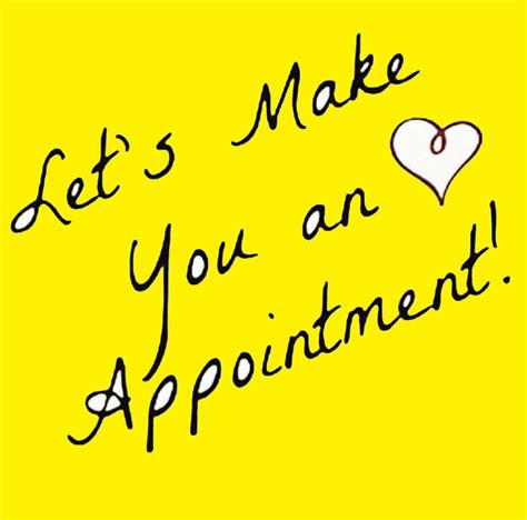 Make an appointment. Learn how to set and manage appointments in English by phone and email, with tips and examples. Find out how to confirm, cancel, change and apologize for appointments in different situations. 