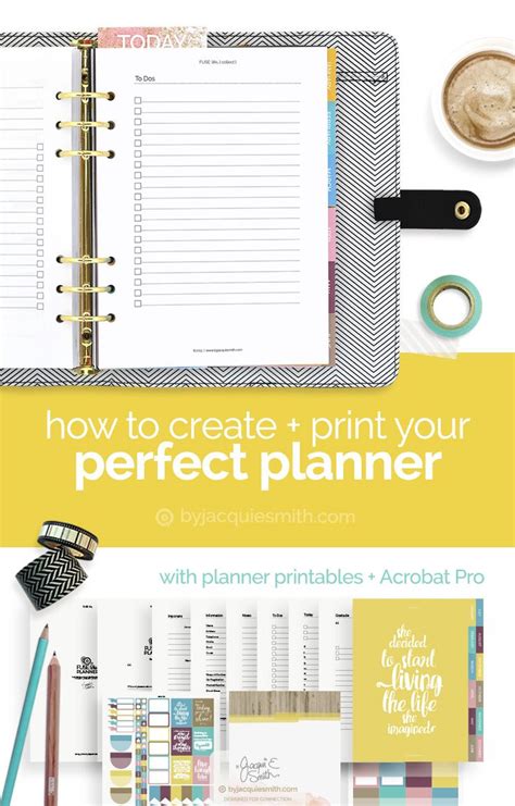 Make and Print Your Own Custom Planner byjacquiesmith