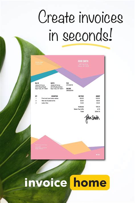 Make invoicing easy & fun! in 2021 Invoice template, Make invoice