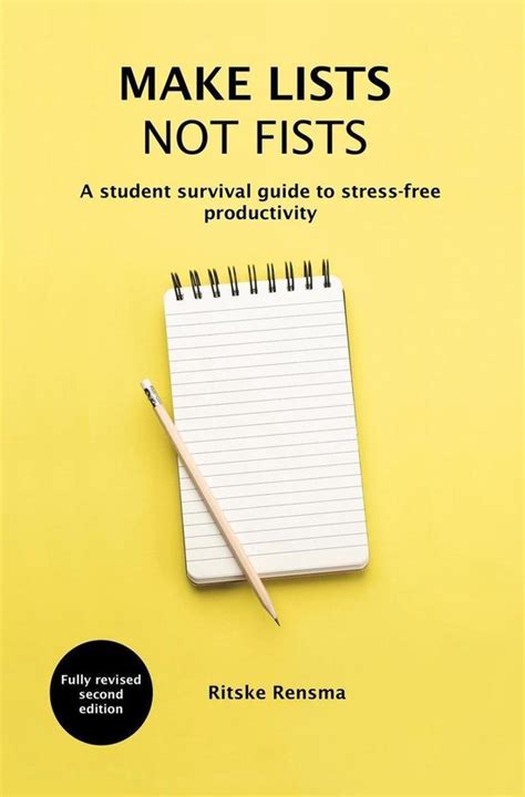 Make lists not fists a student survival guide to stress free productivity. - Sound design mixing and mastering with ableton live quick pro guides.