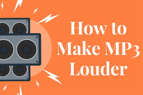 Make mp3 louder. Things To Know About Make mp3 louder. 