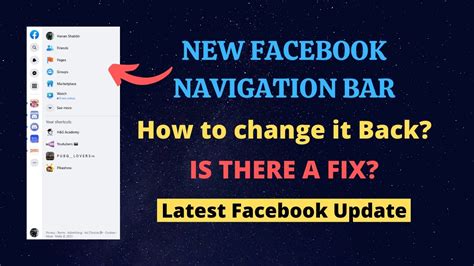 Make the Facebook Navigation Bar Your First Stop 
