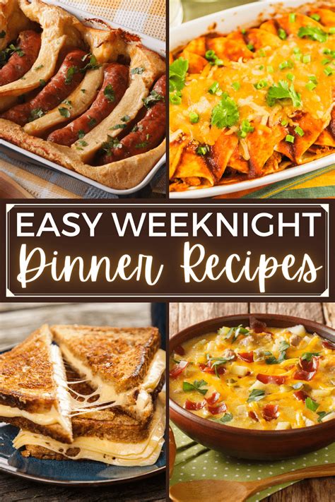 Make the weeknights bright with these five recipes