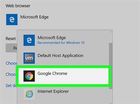 Make this my default browser. In order to change your default browser settings, first access the Settings menu through the Start menu, choose Apps, and then Default apps. After that, you'll be brought to a menu screen with ... 