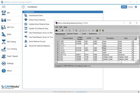 Make your User-defined CAMWorks Database - N C Tools